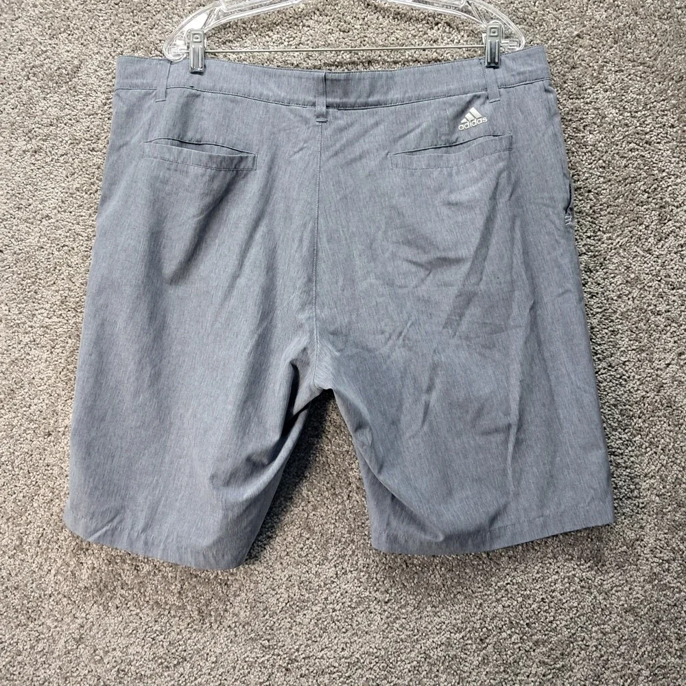Adidas Mens Ultimate365 Golf Shorts‎ Heather Grey Size 40 Stretch Performance